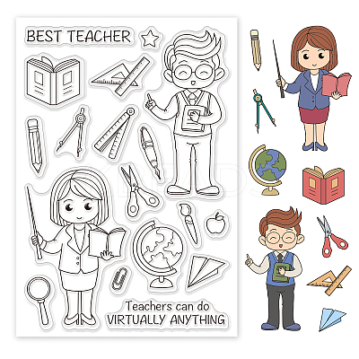 PVC Plastic Stamps DIY-WH0167-56-637-1