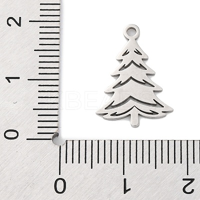 Anti-Tarnish Christmas 201 Stainless Steel Pendants LS-STAS-Q015-10P-1