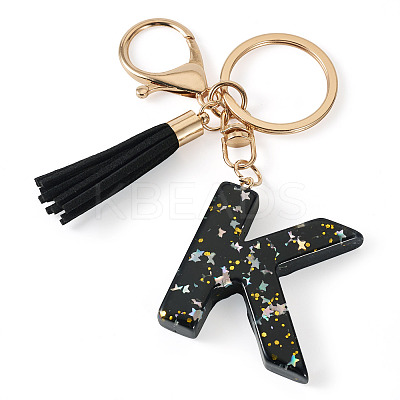 1Pc Resin Letter Keychains KEYC-TADJ0001-09K-1