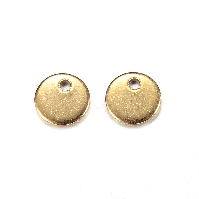 Ion Plating(IP) 304 Stainless Steel Charms X-STAS-N0013-14G-01-1