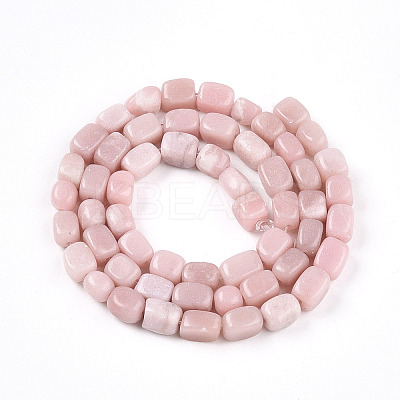 Natural Pink Opal Beads Strands G-N346-04A-09-1