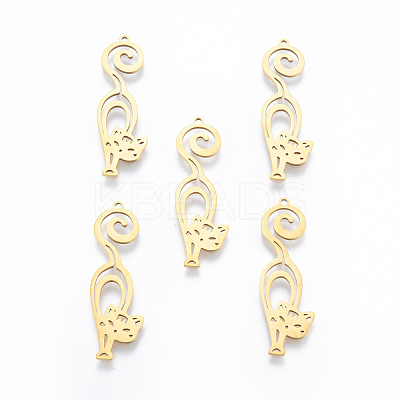 201 Stainless Steel Pendants STAS-N090-LA930-2-1