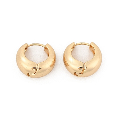 Brass Hoop Earrings for Women LS-EJEW-U041-02G-1