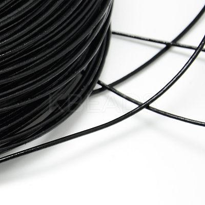 Round Cowhide Leather Cord WL-Q007-4mm-2-1