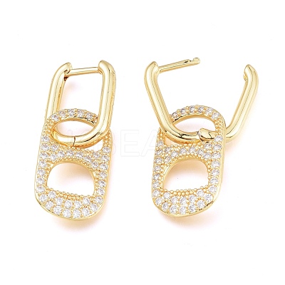 Soda Pull Tab Earrings EJEW-L224-47G-1