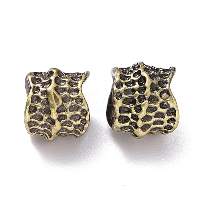 Tibetan Style Brass Beads KK-P214-01BAB-1