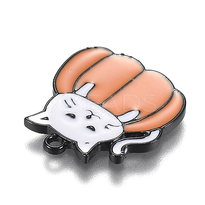 Autumn Theme Alloy Enamel Pendants ENAM-J649-06B-02-1