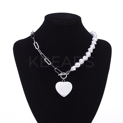 Pendant Necklaces NJEW-JN02690-01-1