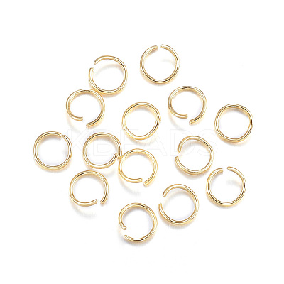 304 Stainless Steel Open Jump Rings A-STAS-F084-21G-1