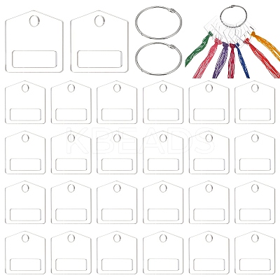 Acrylic Thread Winding Boards AJEW-BC0007-95A-1