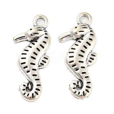 Tibetan Style Alloy Pendants TIBE-P001-02AS-1