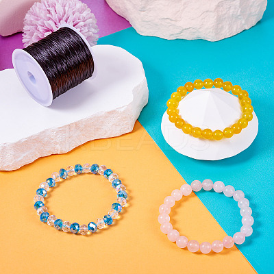 2 Rolls 2 Colors Elastic Crystal Thread EW-TA0001-07B-1