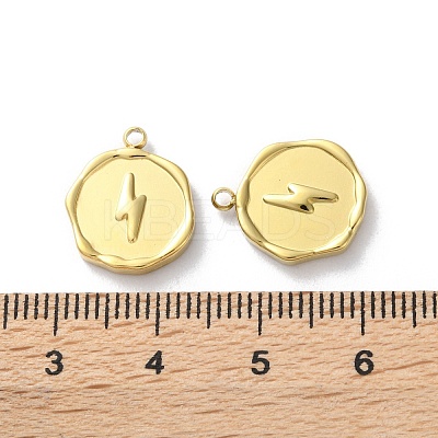 Ion Plating(IP) 304 Stainless Steel Pendants STAS-Z099-01G-05-1