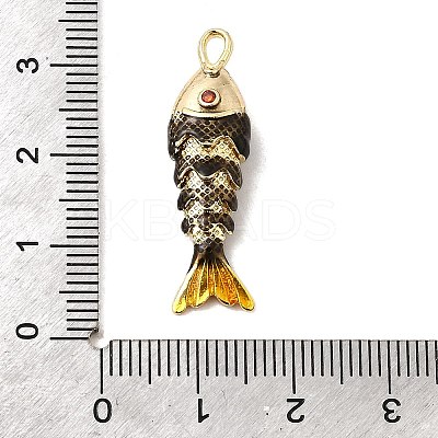 Rack Plating Brass Pendants KK-A268-05G-B02-1
