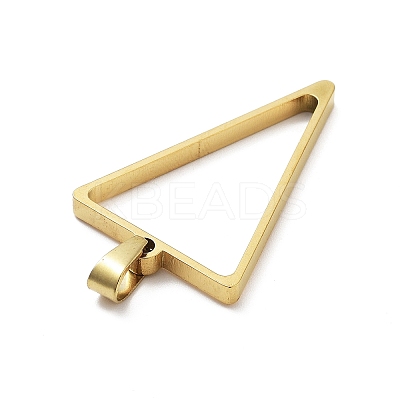 304 Stainless Steel Open Back Bezel Pendants STAS-Z091-05G-04-1