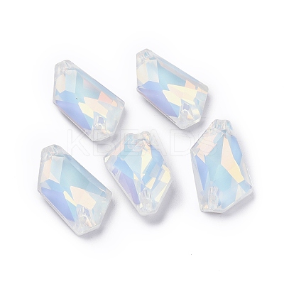 Mocha Effect Polygon Shape Sew on Rhinestone RGLA-C001-13A-AM-1