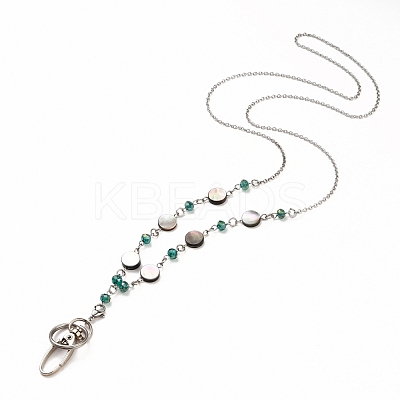 ID Card Neck Strap Card Holder AJEW-PH01411-1