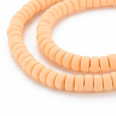 Handmade Polymer Clay Beads Strands CLAY-N008-130-1