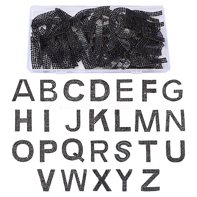 Glitter Hotfix Rhinestone Iron on Patches DIY-CD0001-10F-1