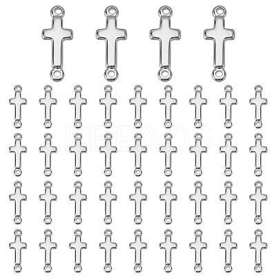 40Pcs Brass Links KK-PH0011-75P-1