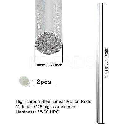 45# High-carbon Steel Linear Motion Rods FIND-WH0061-17B-1