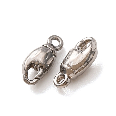 304 Stainless Steel Connector Charms STAS-N124-68P-1