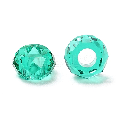 Transparent Resin European Beads X1-RESI-B020-05A-1