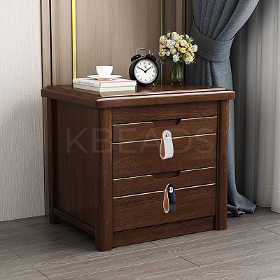 PU Leather Door Handles FIND-WH0052-53B-1