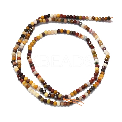 Natural Mookaite Beads Strands G-G106-A33-01-1
