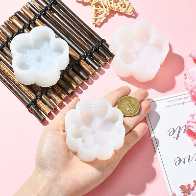 3 Pcs 3 Styles Flower Silicone Molds ST-CJ0043-018-1