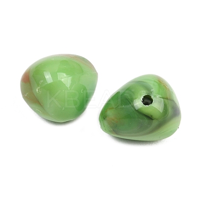 Opaque Acrylic Imitation Gemstone Beads OACR-G064-13B-1