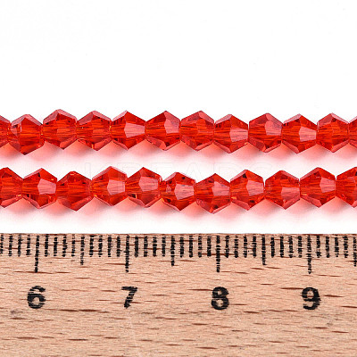 Transparent Glass Beads Strands EGLA-A039-T4mm-D31-1