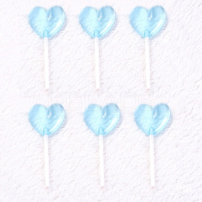 Resin Cabochons LS-RESI-WH0025-14E-1
