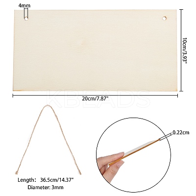 Wooden Ornaments WOOD-WH0112-09-1