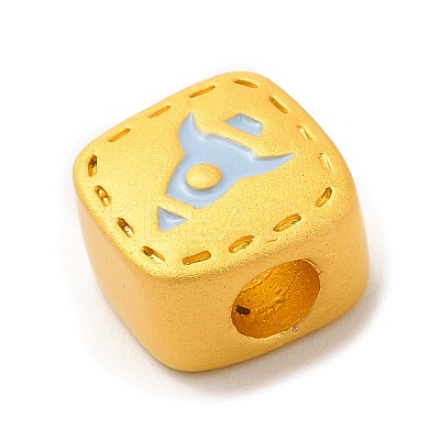 Zinc Alloy Enamel European Beads LS-ENAM-I056-01B-02-1