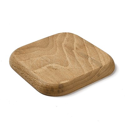 Wood Jewelry Plate Storage Tray WOOD-K010-01-1