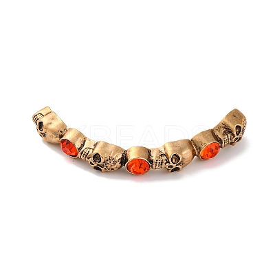 Alloy Halloween Skull Connector Links Charms FIND-M042-04AB-NR-1