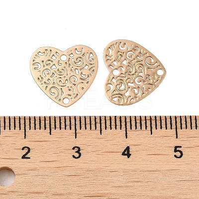 Rack Plating Brass Connector Charms KK-Q792-19LG-1