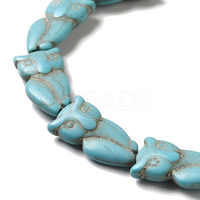 Synthetic Turquoise Beads Strands G-E594-04-1