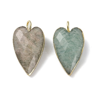 Natural Mixed Stone Pendants G-G012-12G-B-1