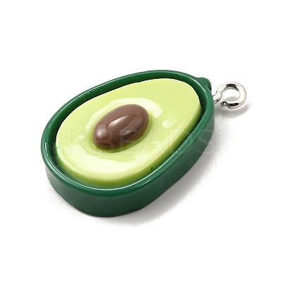 Resin Pendants FIND-U030-06B-P-1