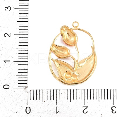 304 Stainless Steel Enamel Pendants STAS-G388-02G-02-1