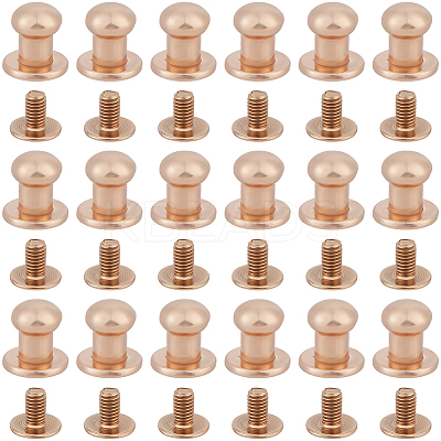 50Pcs Alloy Round Head Knobs for Small Jewelry Box Making DIY-GF0012-49KCG-1