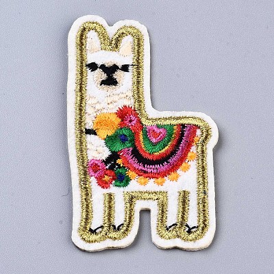 Alpaca Appliques DIY-S041-042-1