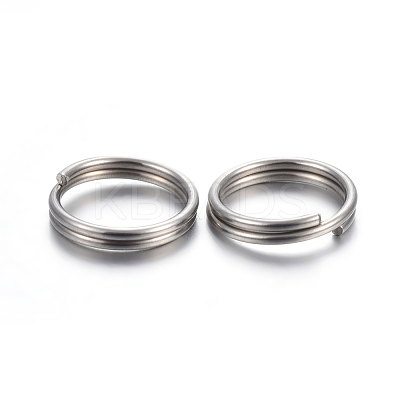Tarnish Resistant 304 Stainless Steel Split Rings LS-STAS-P223-22P-06-1
