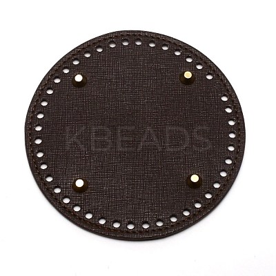 Imitation Leather Knitting Crochet Bags Bottom DIY-WH0302-38C-1