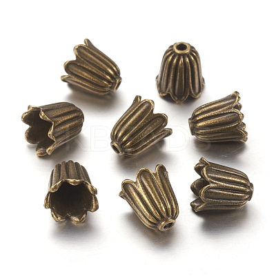 Tibetan Style Caps TIBEB-00864-AB-NR-1