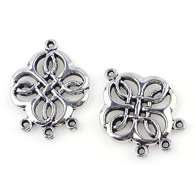 Tibetan Style Alloy Chandelier Components LS-X-TIBE-Q054-06AS-RS-1