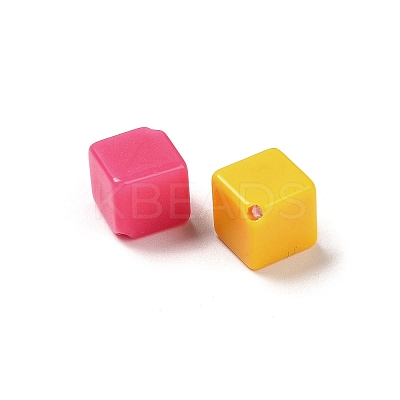 Opaque Acrylic Beads SACR-Z010-01A-1