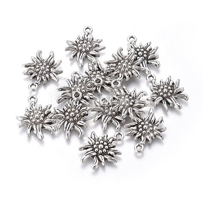 Tibetan Style Alloy Pendants X-TIBEP-A113357-AS-FF-1